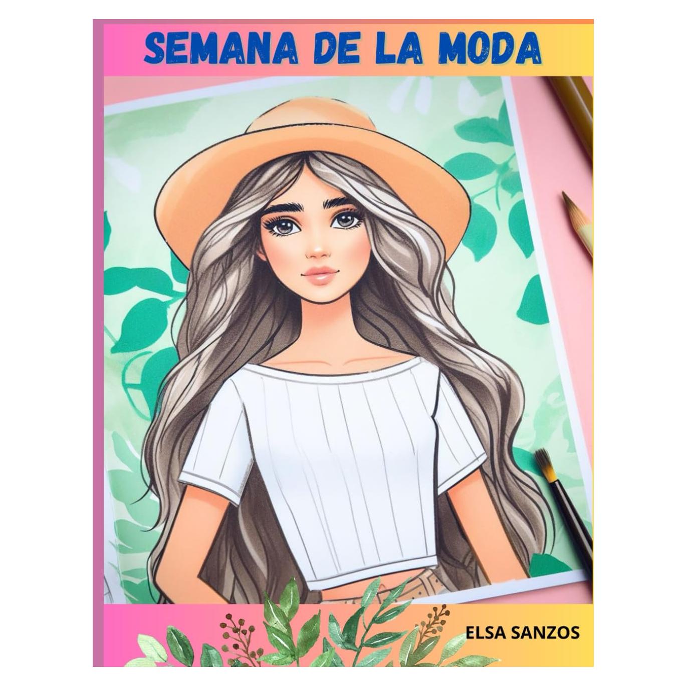 Libro para colorear de moda: más de 110 conjuntos para personalizar. Conjuntos de moda para colorear. Cuaderno de chicas fashion. Diseños de moda. ... colorear, este es su libro! (Spanish Edition)