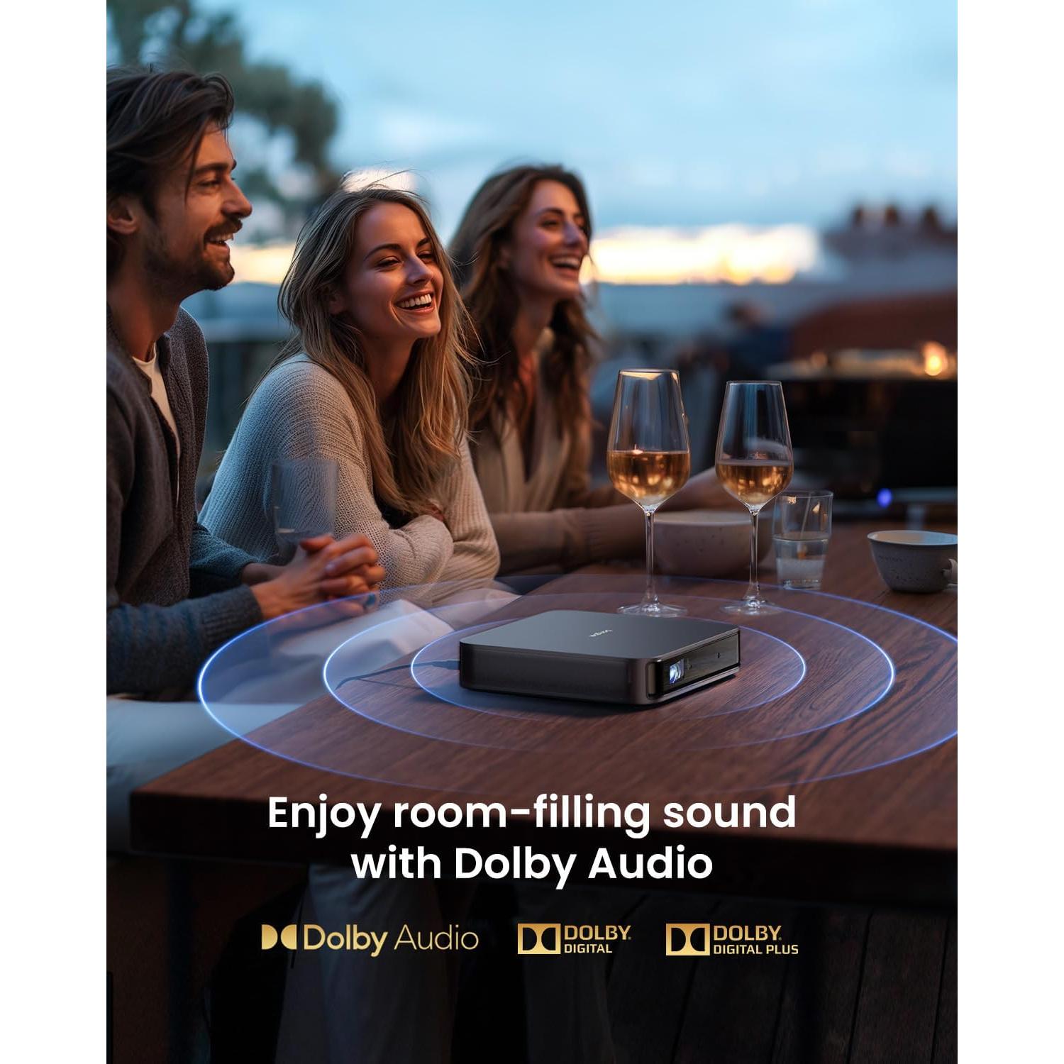 Proyector Láser Portátil Dangbei Atom 1080p 180" HDR10 WiFi