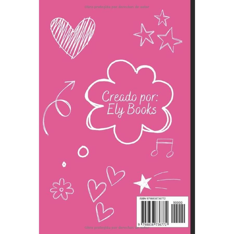 Libro-Diario-Cuaderno de actividades para adolescentes (+11): CUÉNTALE A ELY ¡CONVERSA CON UNA AMIGA!: Un regalo genial para chicas.100 páginas a todo ... mientras se divierte. (Spanish Edition)