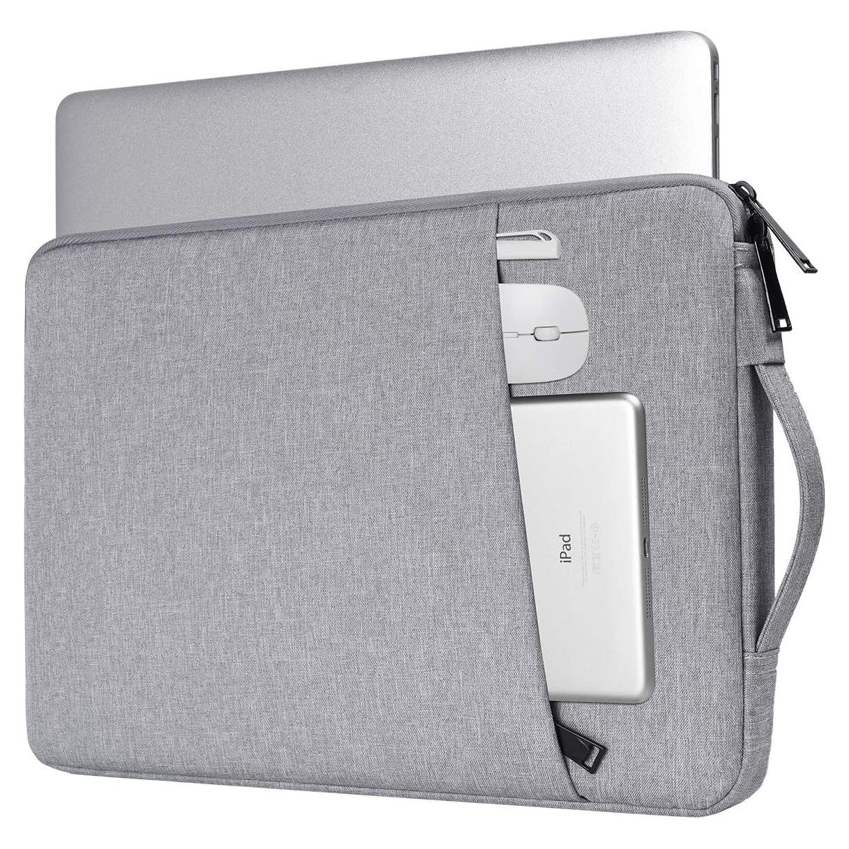Funda 14" iKammo Gris Claro para Laptop y Chromebook