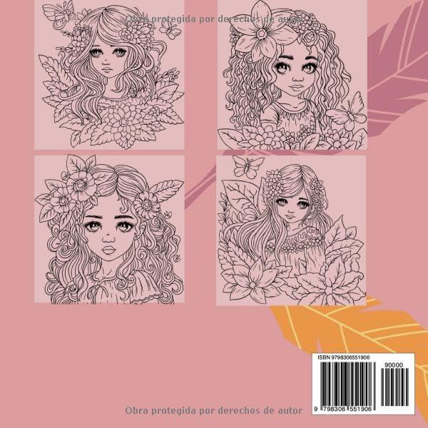 LIBRO PARA COLOREAR: Para niñas y adolescentes: Libro para colorear para niñas de 10 - 14 años: Estimula la creatividad, la relajación y la concentración. (Spanish Edition)