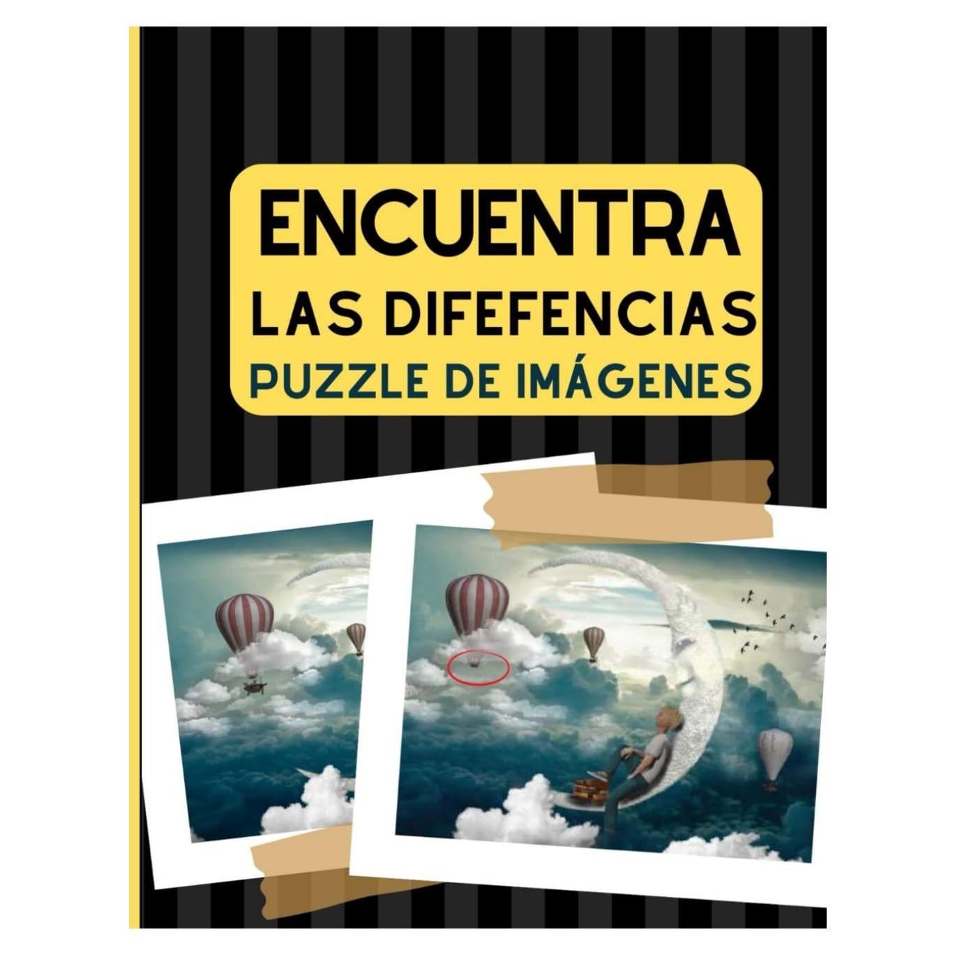 Encuentra las diferencias para adultos, adolescentes y mayores: Busca las diferencias para mejorar la memoria y concentración.: Libro estimulación ... adultos y personas mayores (Spanish Edition)