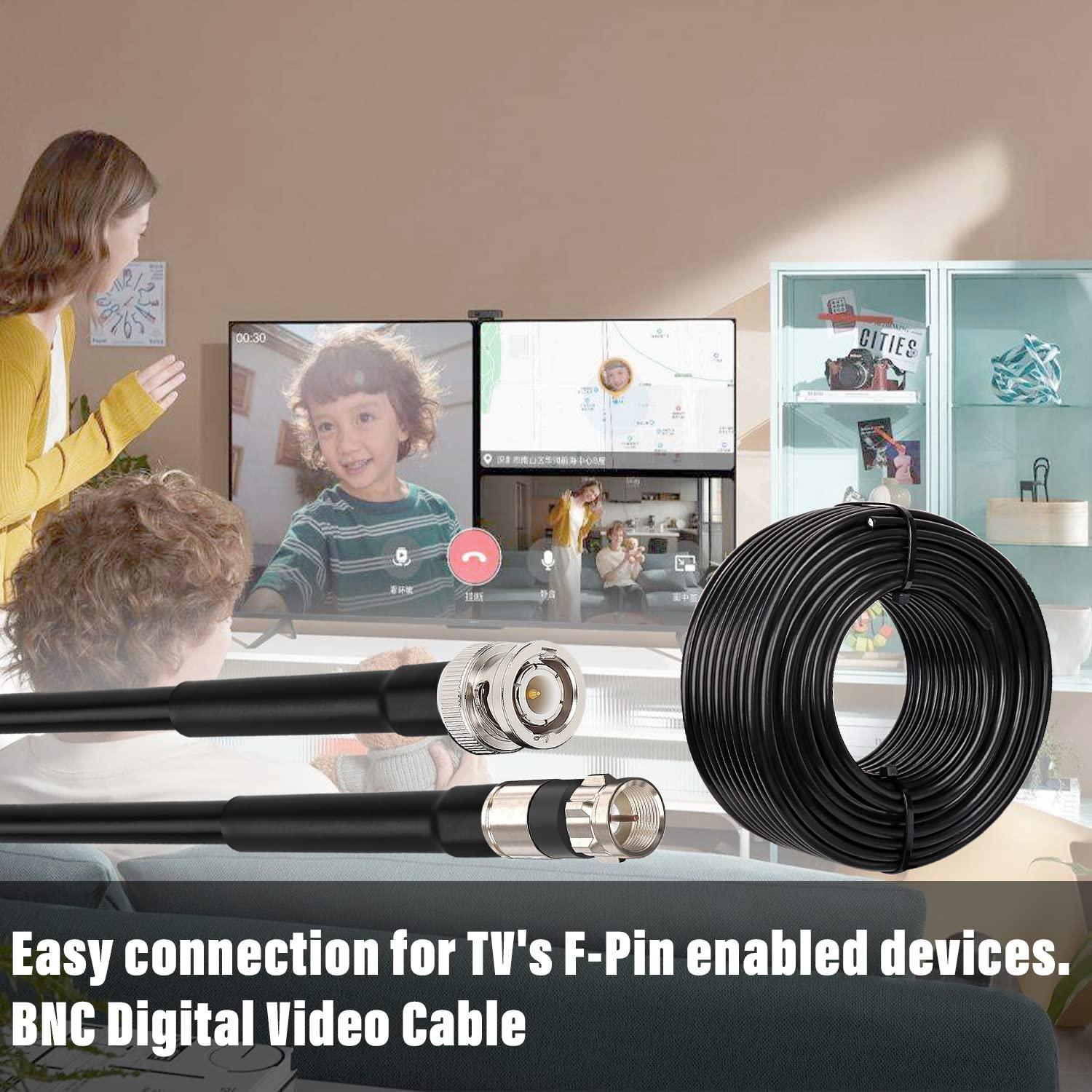 Cable Coaxial RG59 Doble Blindaje 15.24m XRDS -RF 75 Ohm