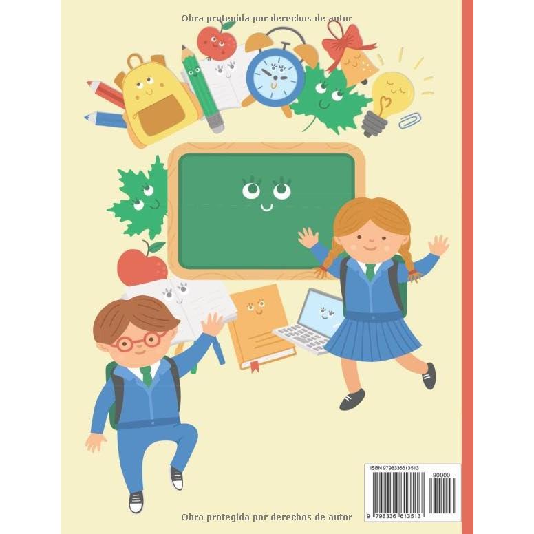 Libro de Actividades para Niños con TDAH de 6-10 Años: Vuelta al Cole y Juegos de Temática Forestal. También Apto para Disgrafía, Dislexia, ... y la Concentración. (Spanish Edition)