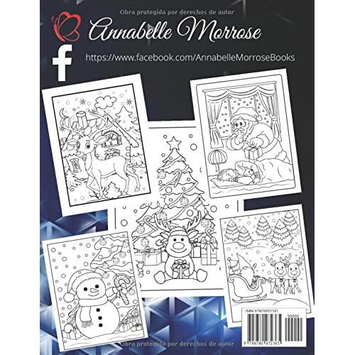 Libro de Navidad para Colorear para Adolescentes: Un hermoso libro para colorear con páginas especiales, únicas, de calidad y maravillosas con dibujos navideños para adolescents (Spanish Edition)