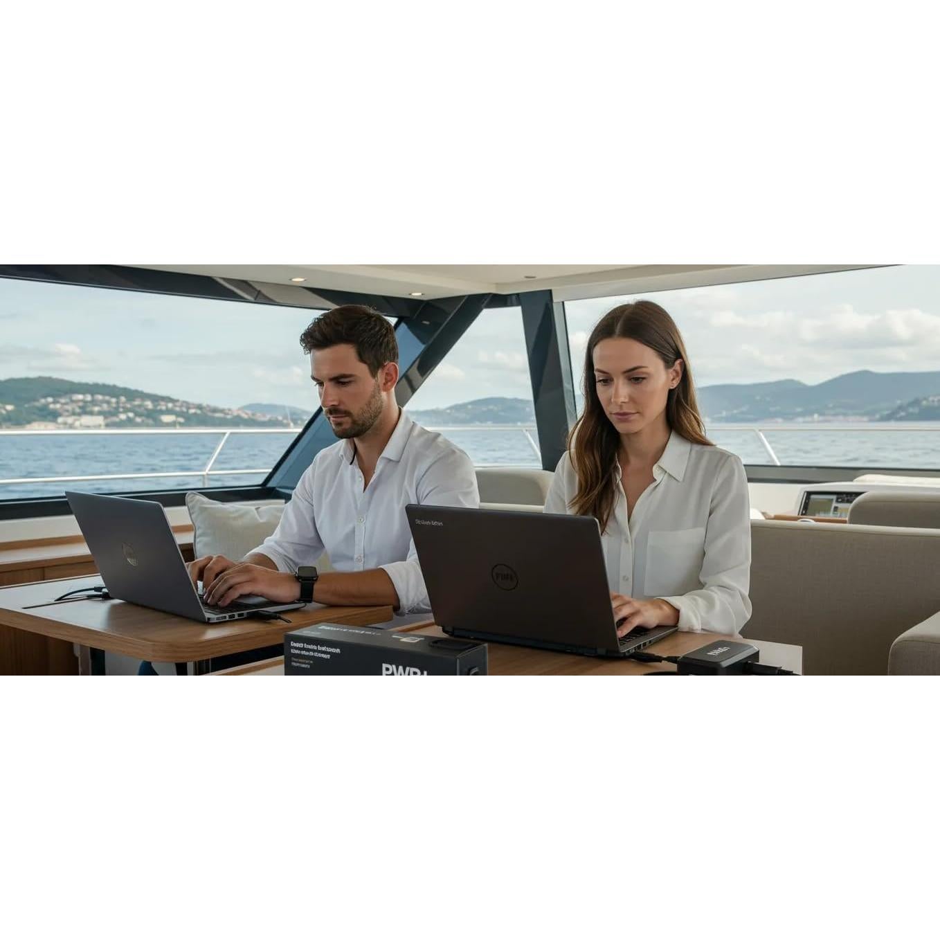 Cargador de Coche PWR+ para HP Probook EliteBook 45W 65W