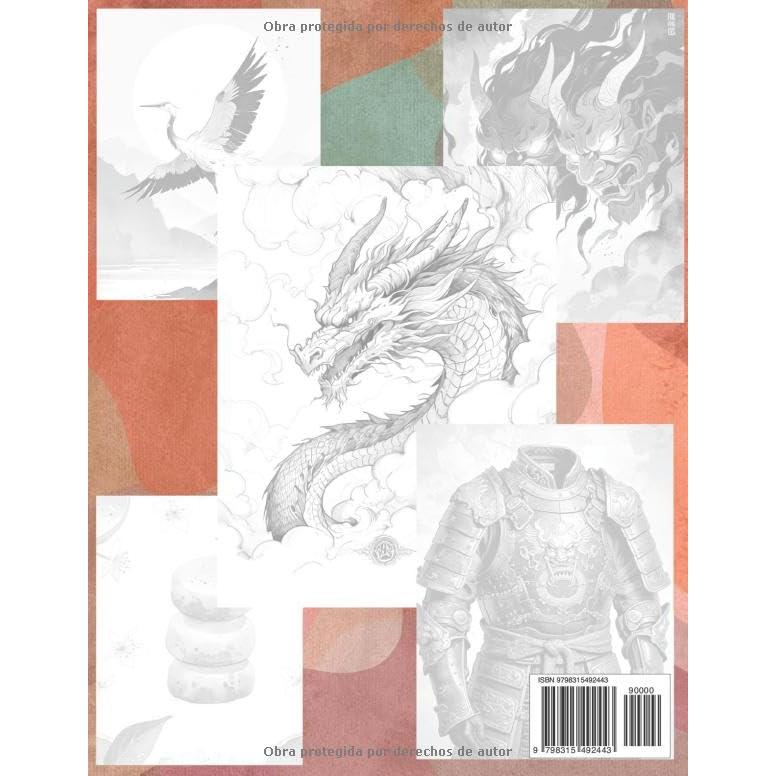 Libro Para Colorear De Japón: Páginas Para Colorear De La Cultura Japonesa Y La Estética De Los Objetos Tradicionales Y Los Edificios A La Gente Y La ... | Niño Adulto Adolescente (Spanish Edition)