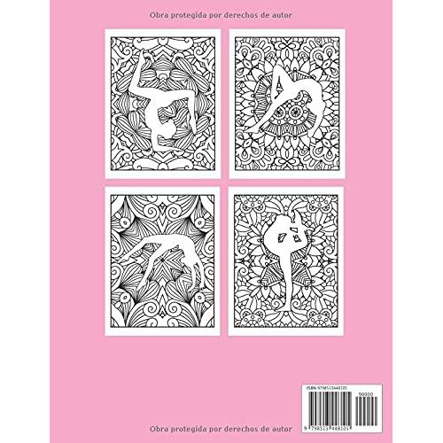 Gimnasia Coloración Mandala: Libro Para Colorear Mandala Gimnasia | Libro De Gimnasia Para Niños Y Adolescentes | Dibujos De Gimnasia Deportiva | ... | Coloración Antiestrés. (Spanish Edition)