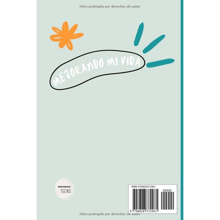Diario de Bienestar para Adolescentes: Seguimiento de hábitos y diario de reflexión para adolescentes (Spanish Edition)