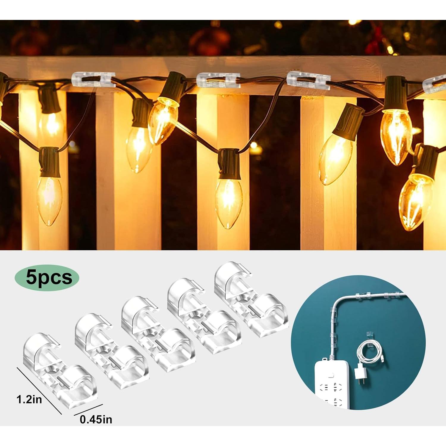 OneLeaf Kit de Gestión de Cables 183 Piezas Organizador