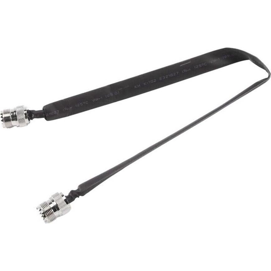 Cable Coaxial RF UHF Femenino SO239 40 cm - 2 Piezas