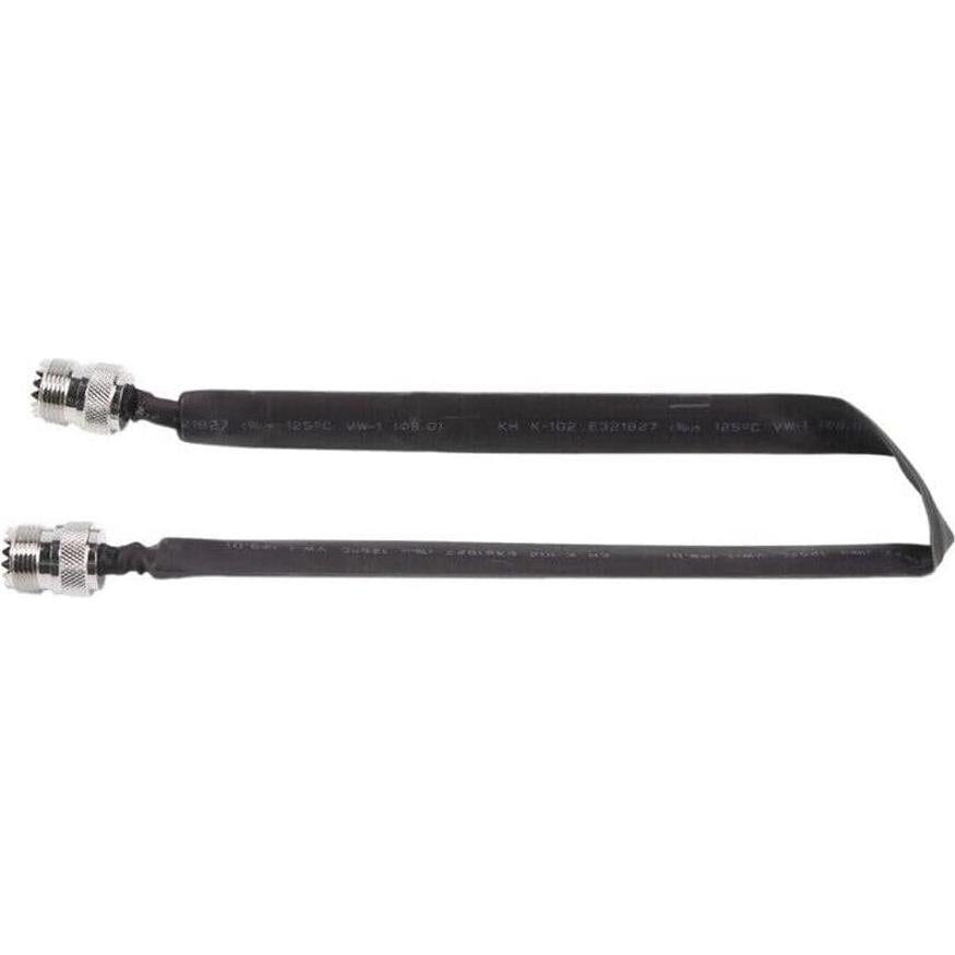 Cable Coaxial RF UHF Femenino SO239 40 cm - 2 Piezas