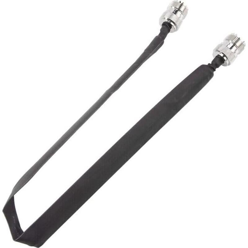 Cable Coaxial RF UHF Femenino SO239 40 cm - 2 Piezas