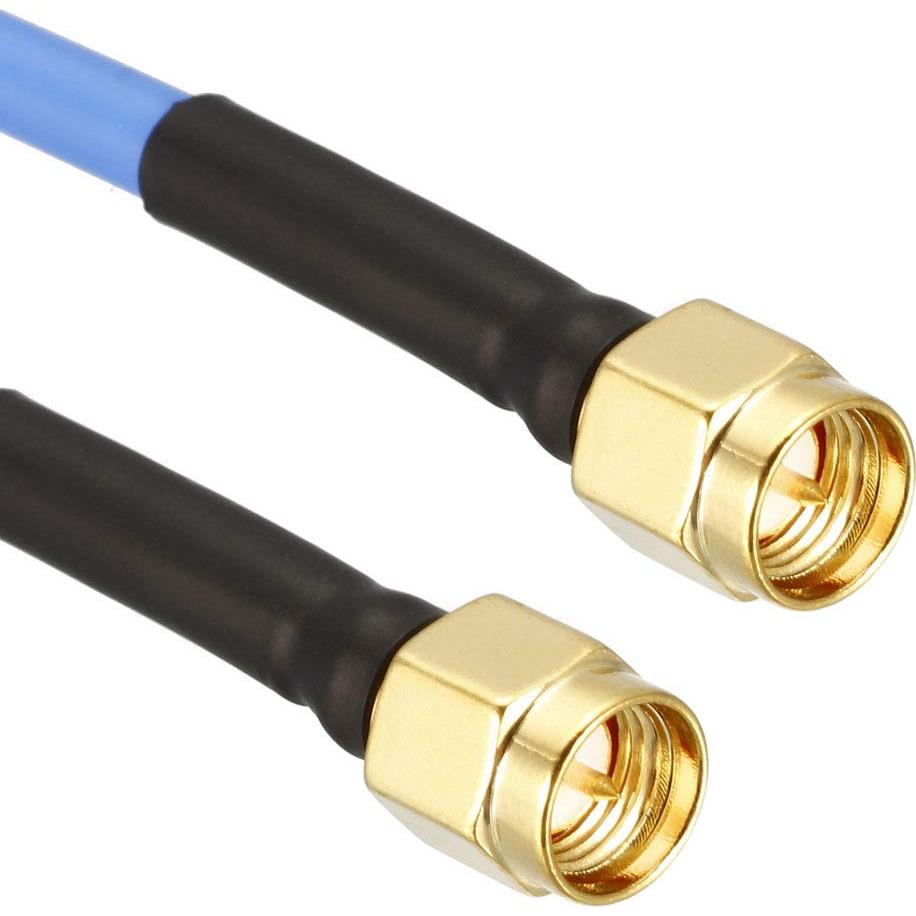 Cable Coaxial SMA Macho a Macho 50 Ohm 0.3M RG402 uxcell