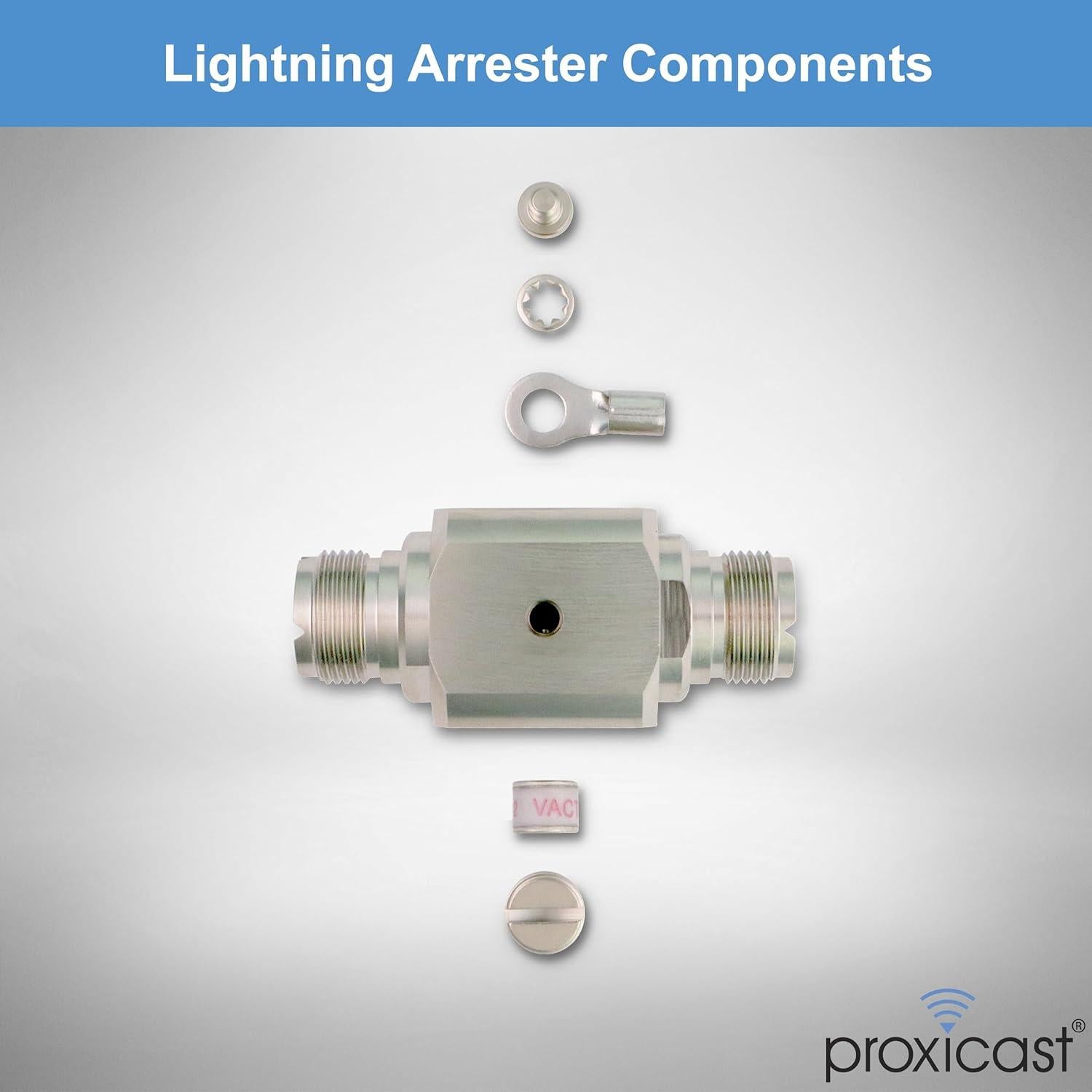 Supresor de Rayos Coaxial Proxicast ANT-233-002 UHF-Hembra