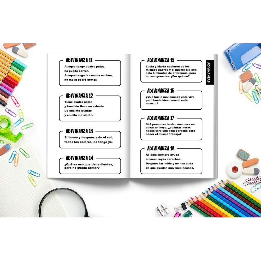 Adivinanzas para niños: 300 acertijos para chicos listos (Spanish Edition)