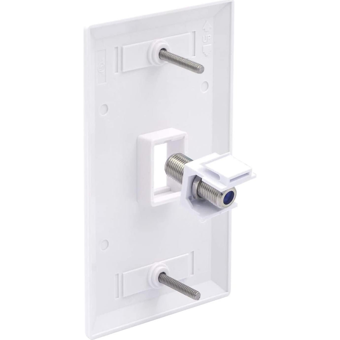 Conectores Coaxiales Hembrados VCE 20 Unidades 3GHz RG6