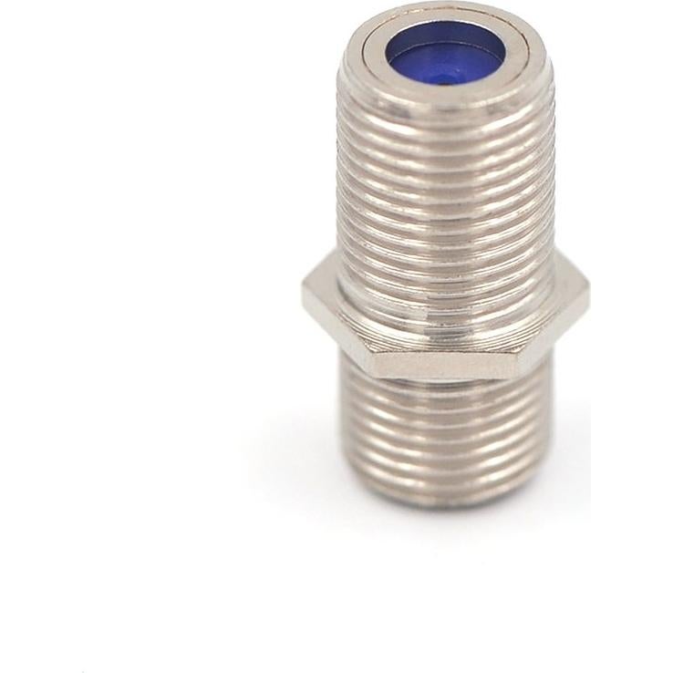 Conector Coaxial VCE F-Type Hembra a Hembra RG6 - Paquete de 2