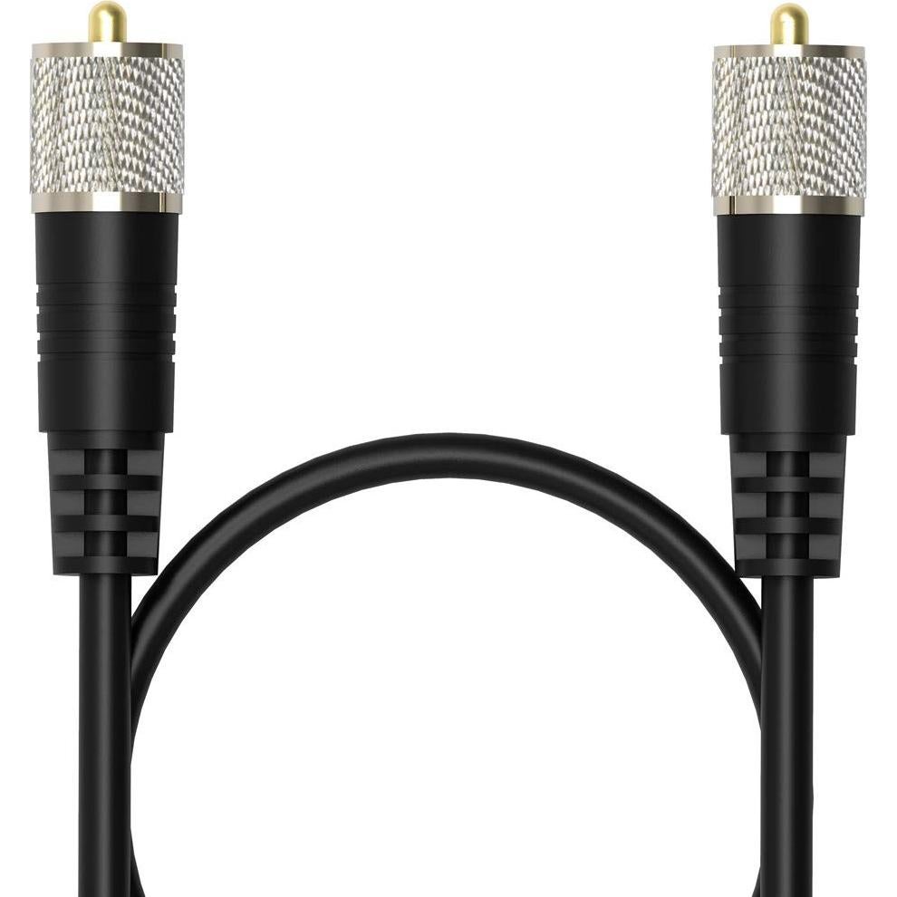 Cable Coaxial RG8X 0.61m UHF PL-259 RFAdapter Pérdida Baja