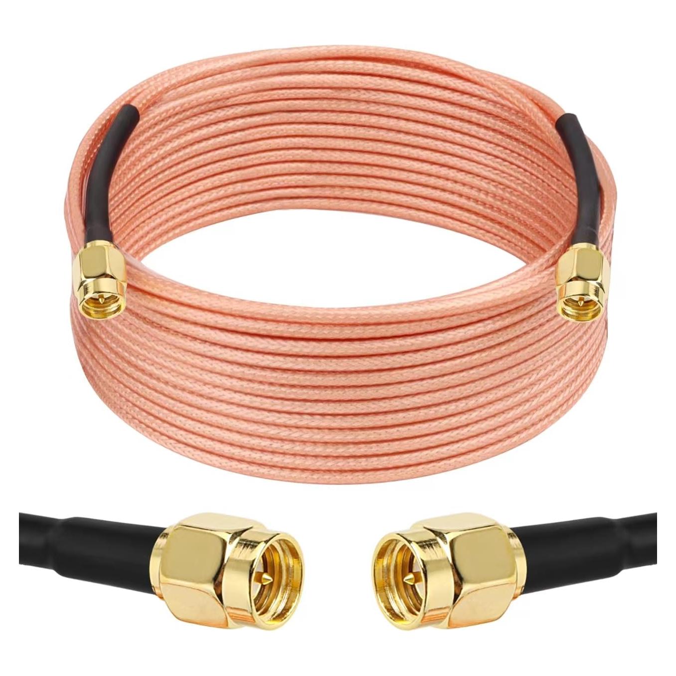 Cable Coaxial SMA Macho a Macho 7.62 m XRDS-RF RG316