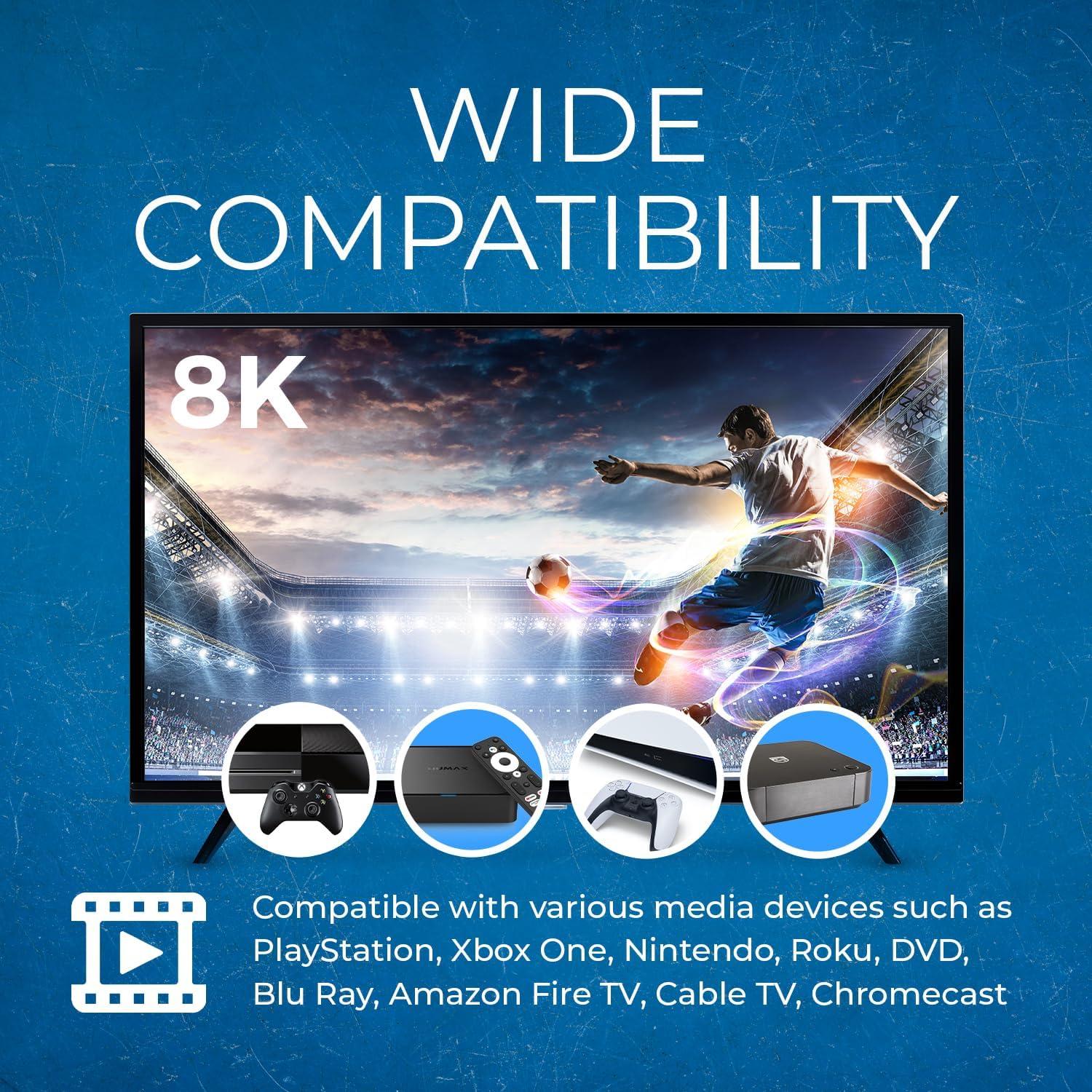 Interruptor HDMI Matriz 8K OREI BK-808 8x8 con Extractor de Audio