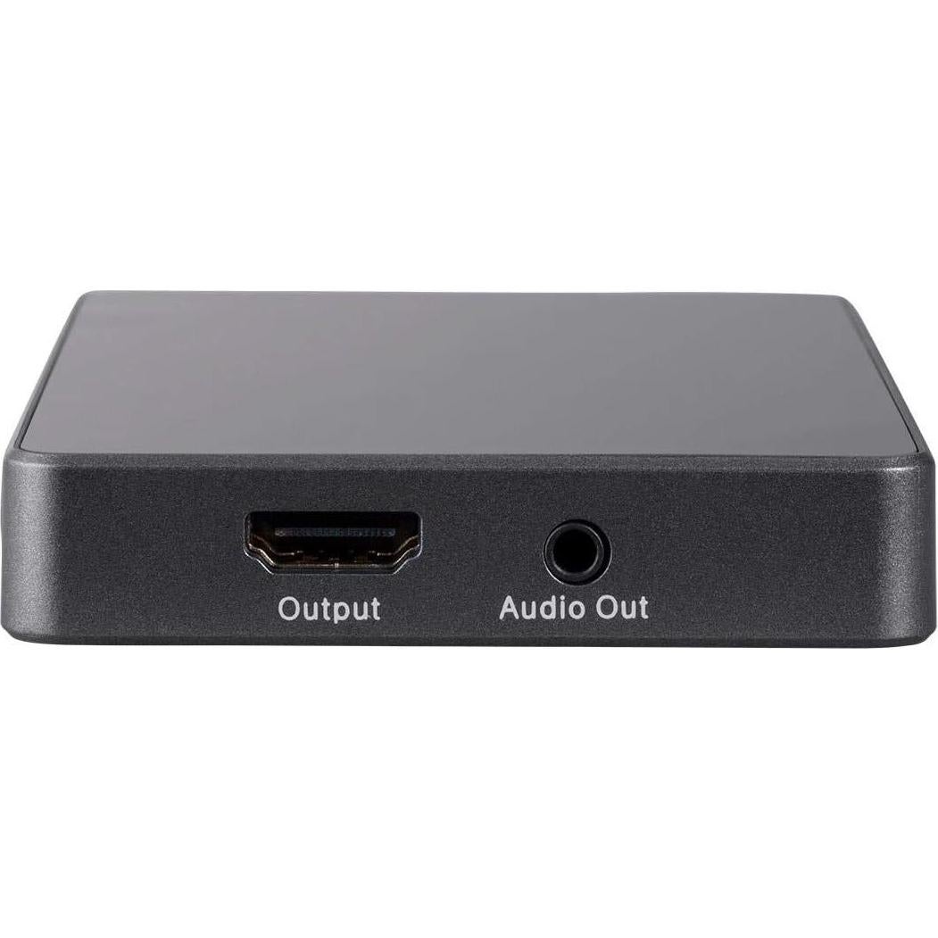 Conmutador HDMI 4K 4x1 Monoprice con extractor de audio