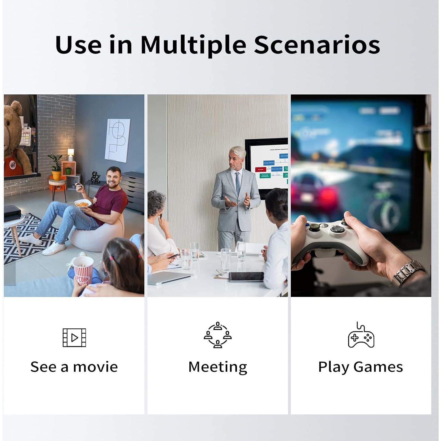 Interruptor HDMI 3 en 1 NEWCARE 8K@60Hz 4K@120Hz 48Gbps