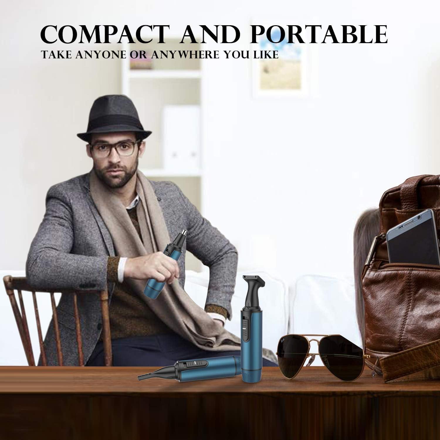 Recortador de Vello Nasal y Auricular AREYZIN C330 USB IPX7