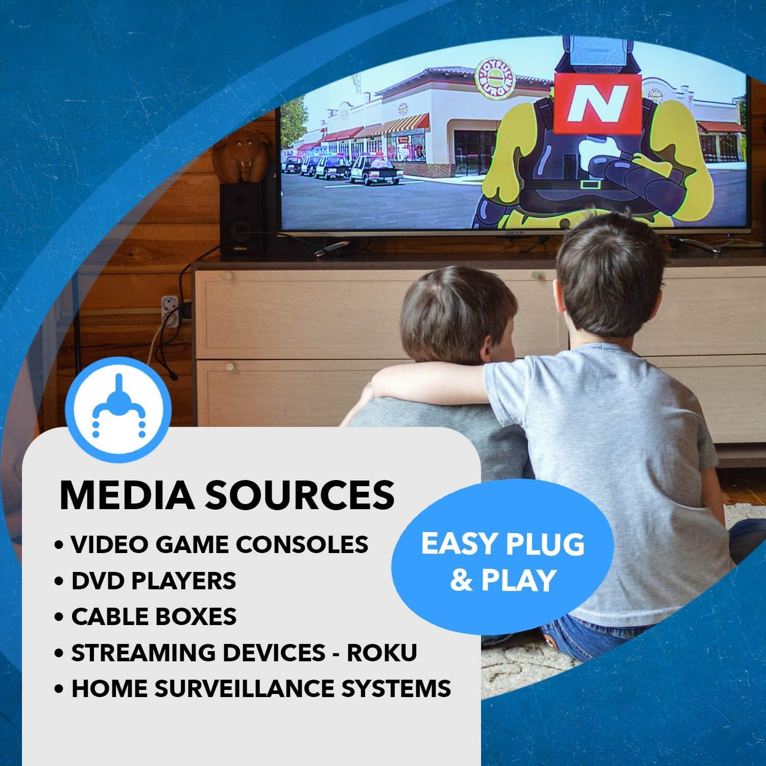 Interruptor HDMI 4x2 OREI UHDS-402A 4K 60Hz con Control Remoto