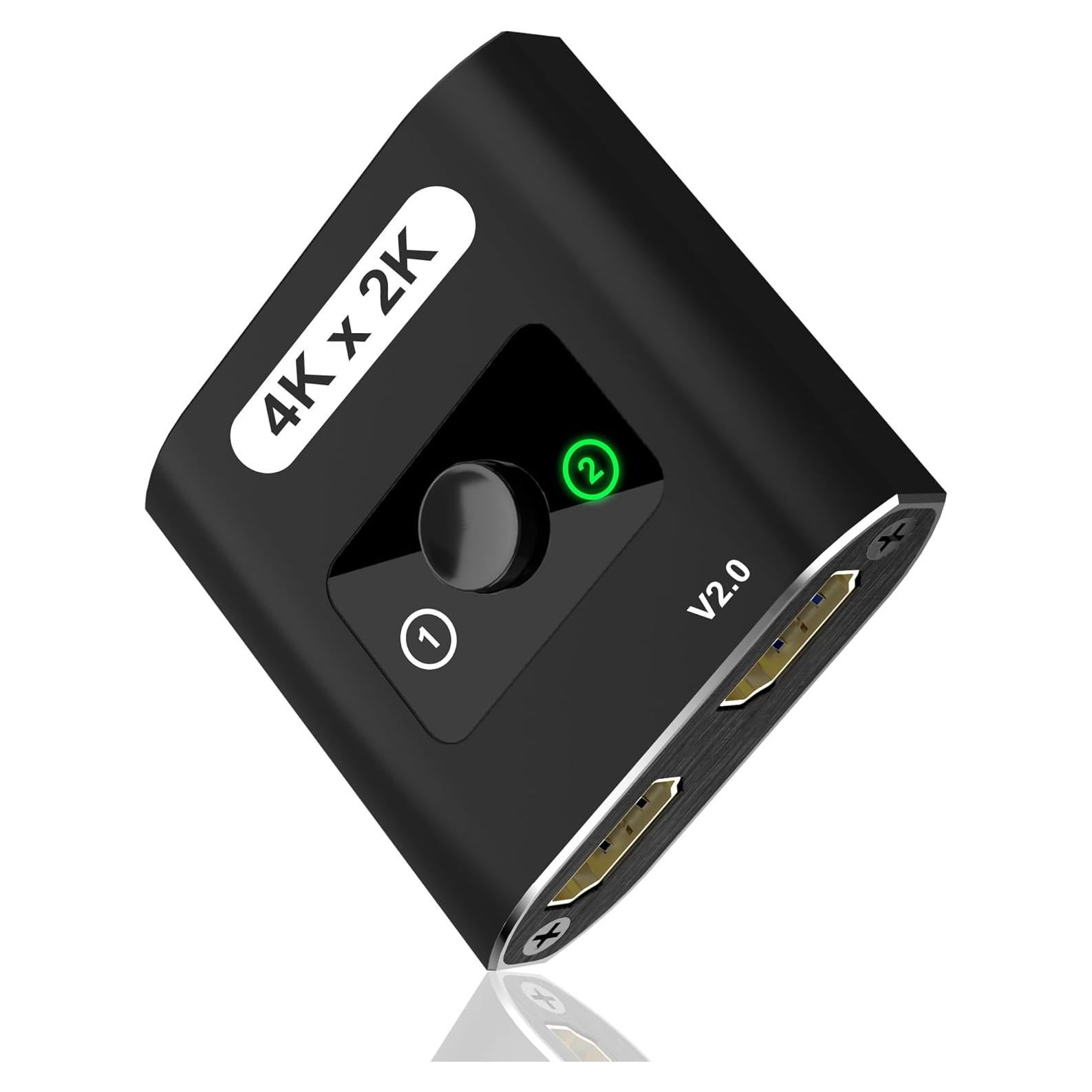 Divisor HDMI 4K 60Hz AUKOKIOULA 1 en 2 Salidas Bi-Direccional