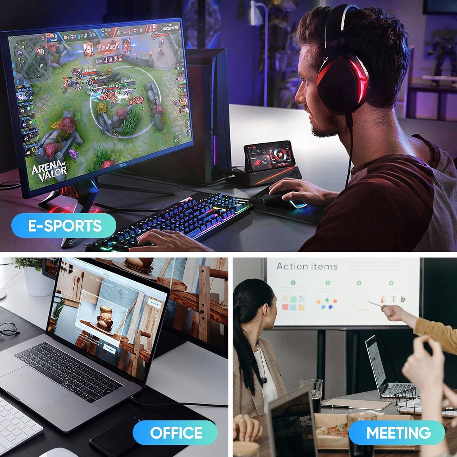 Divisor HDMI 2.1 Bi-Direccional PWAYTEK 8K 60Hz 48Gbps