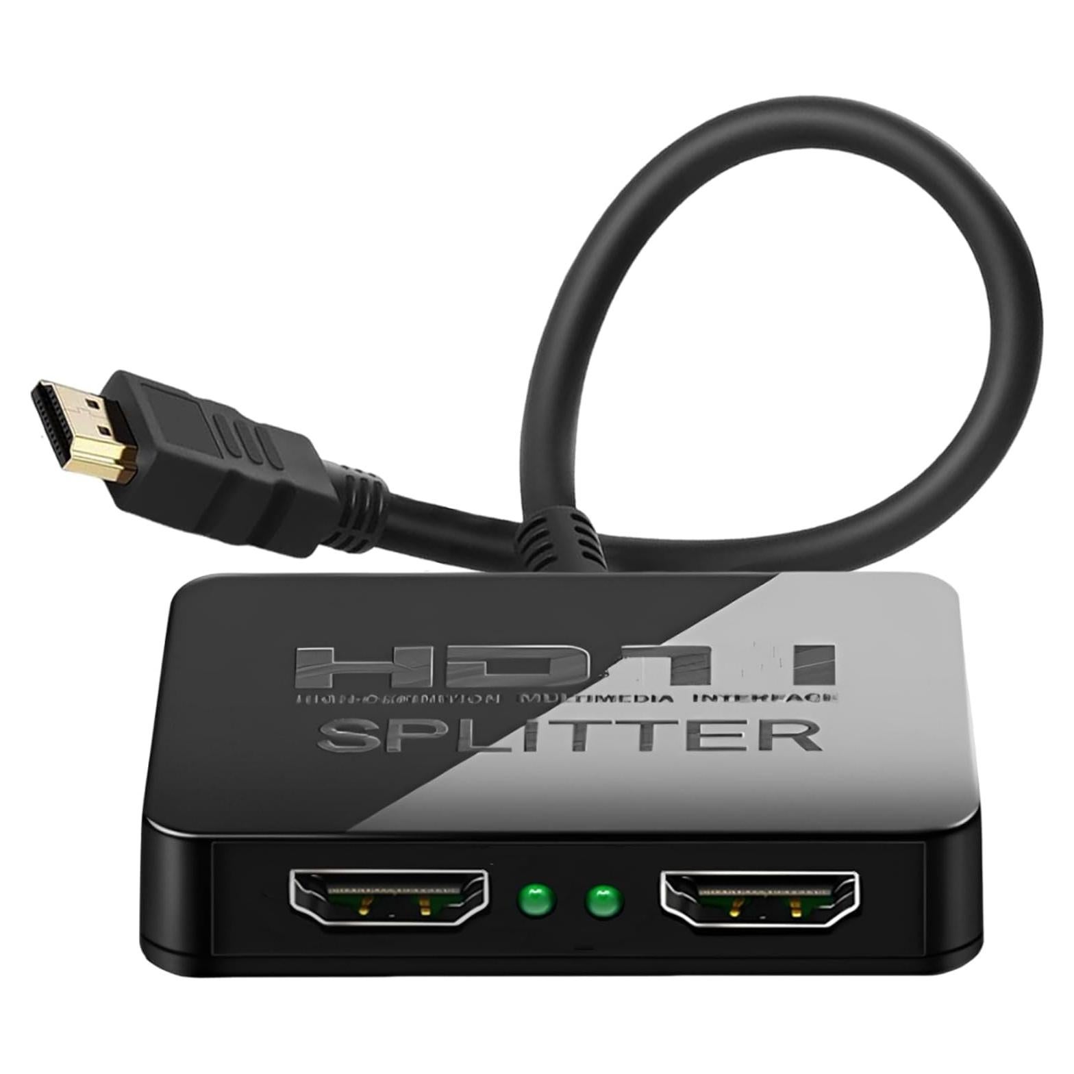 Divisor HDMI 4K 1 en 2 MINDORLEN para Pantallas Duales