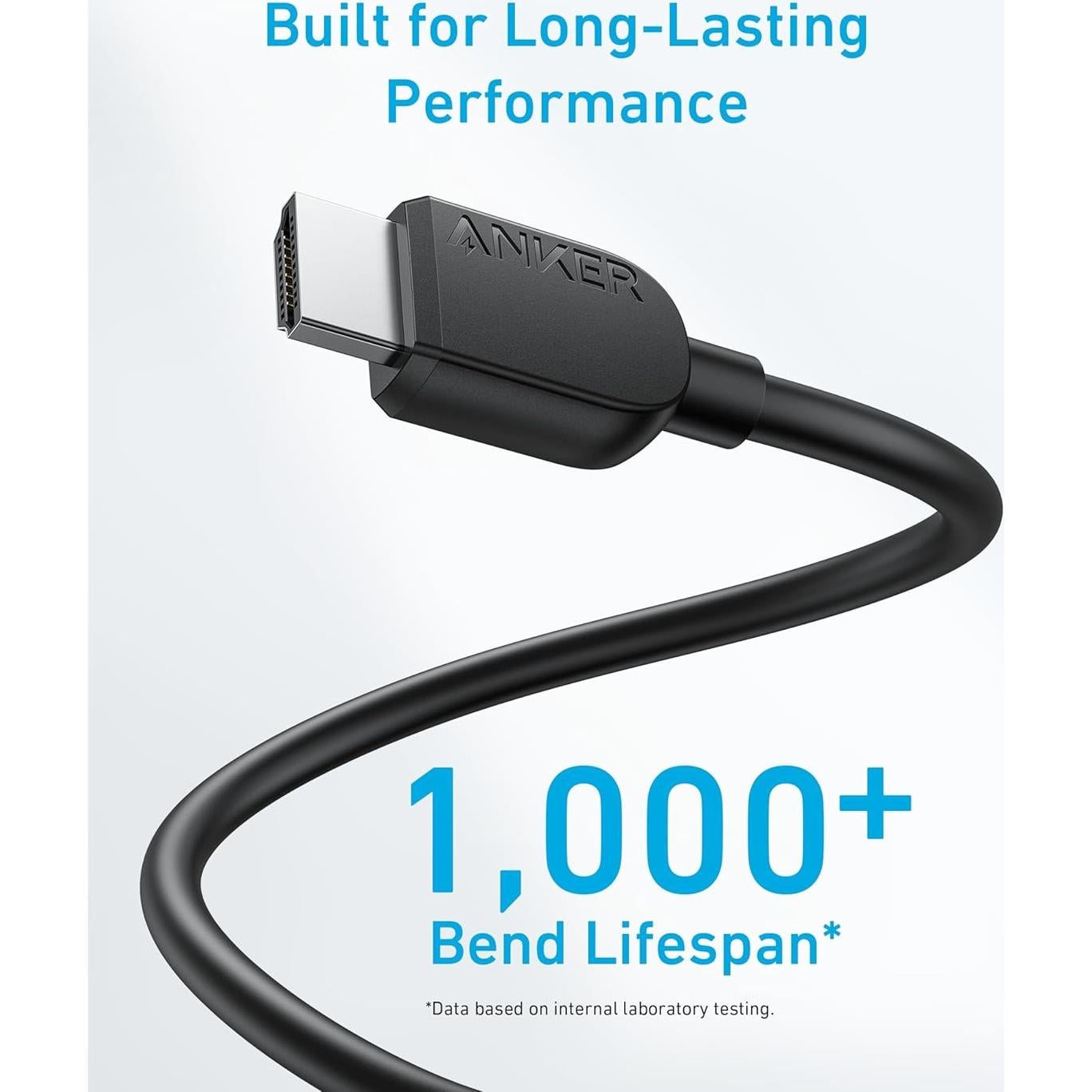 Cable HDMI Anker 8K 60Hz 1.83m Ultra Alta Velocidad