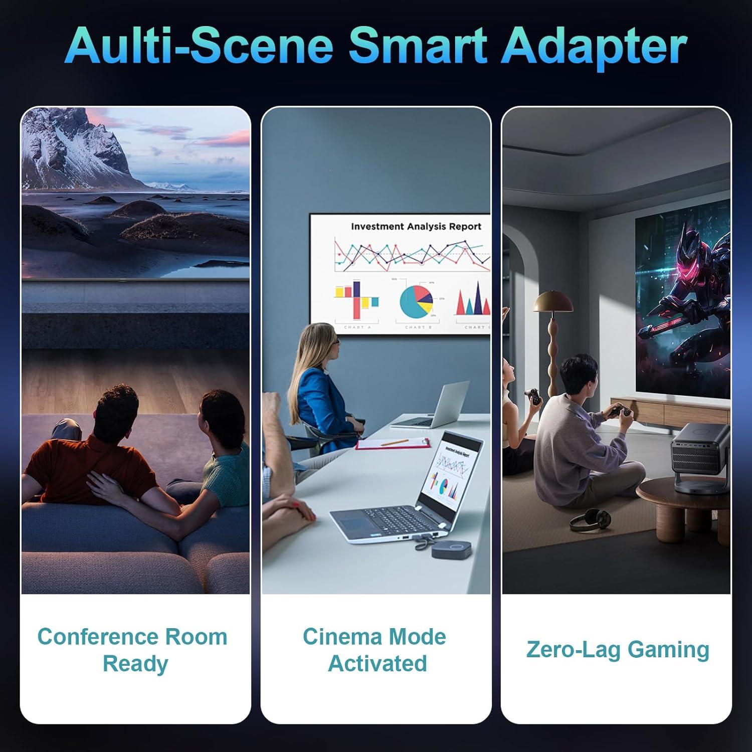 Conmutador HDMI 2-en-1 4K 120Hz Aluminio 8K 60Hz PS5 Xbox