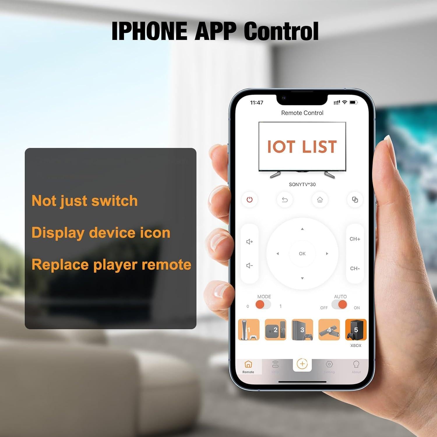 Interruptor HDMI 2.1 8K 5 Puertos con Control Remoto y ARC