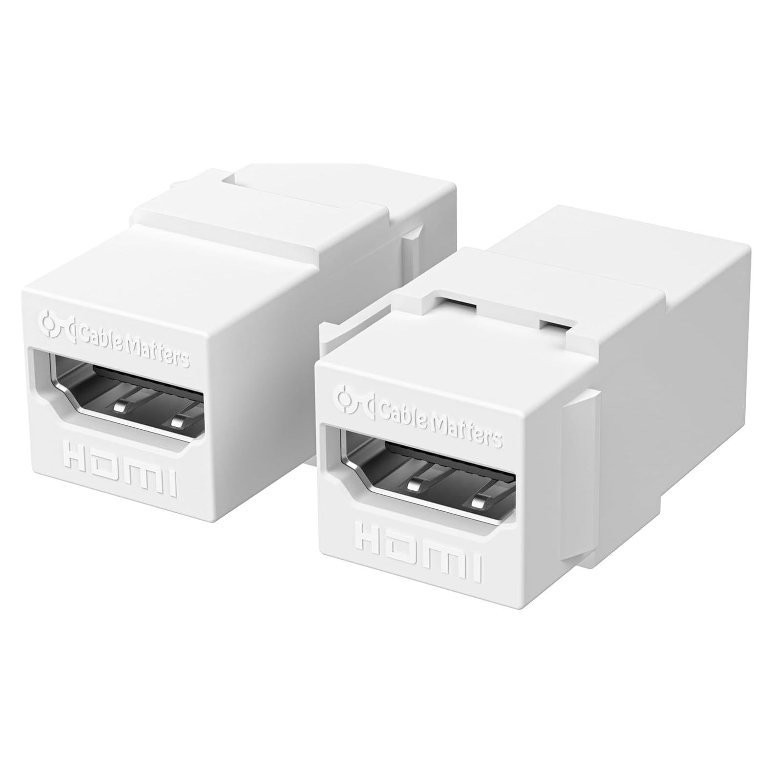 Cable Keystone HDMI 8K 2.1 - Paquete de 2 - 60Hz y 120Hz