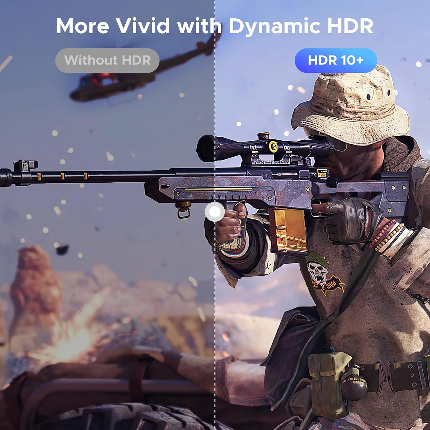 Interruptor USB-C 2 en 1 a HDMI UGREEN 4K 60Hz Aluminio