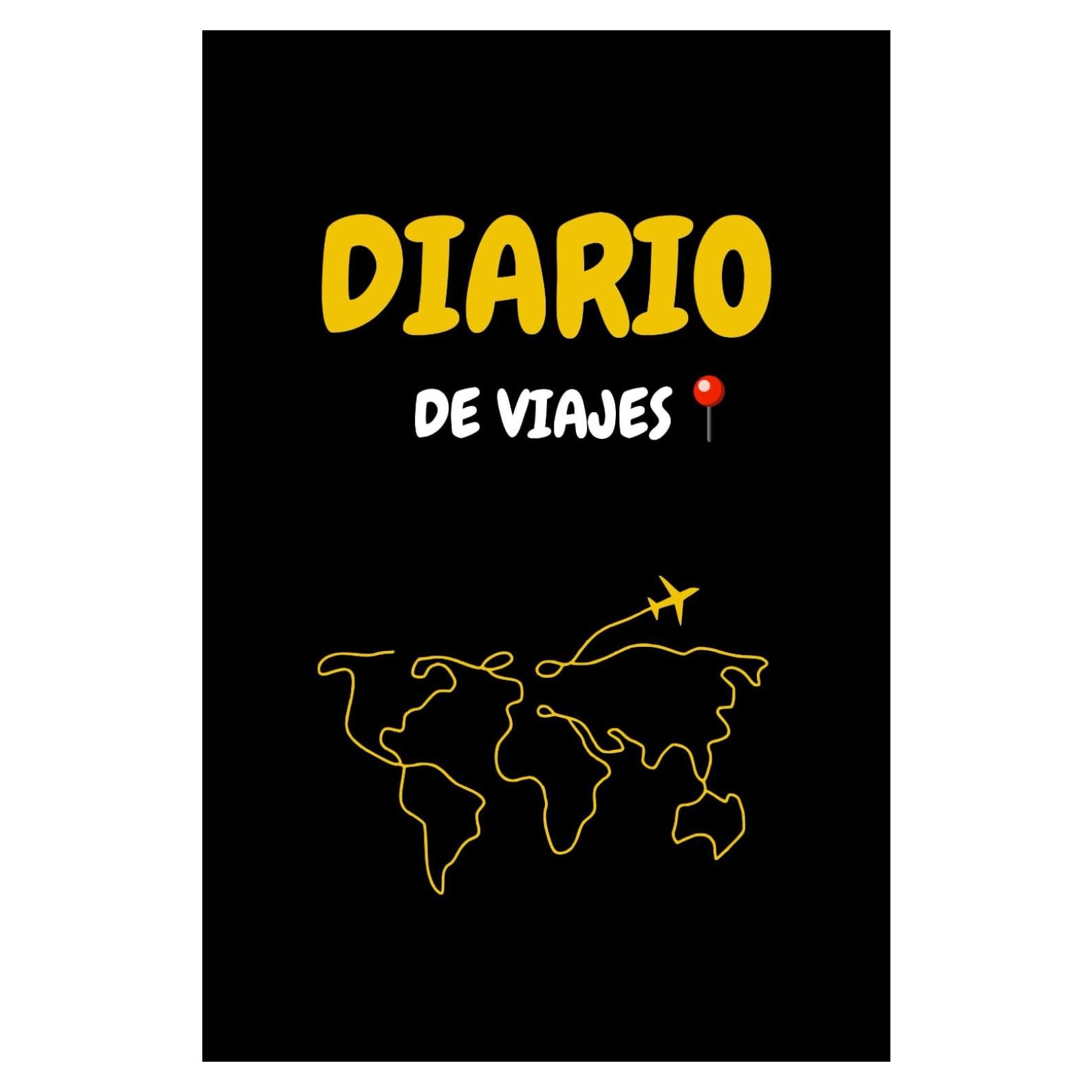 Diario de Viajes Tapa Blanda para Adolescentes en Español