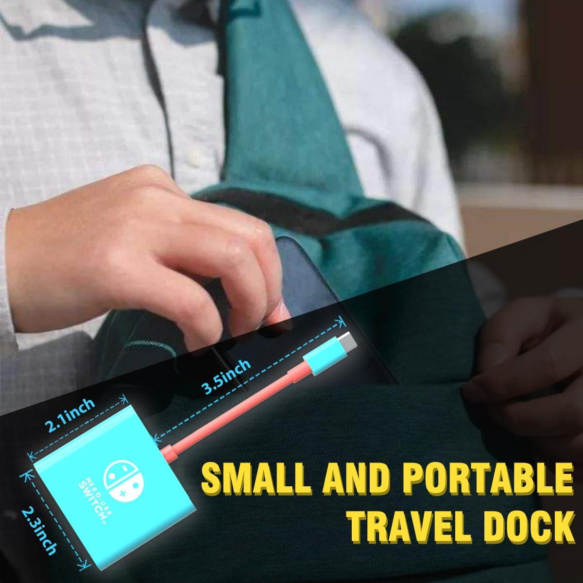 Estación de Acoplamiento HDMI 4K para Nintendo Switch y Steam Deck