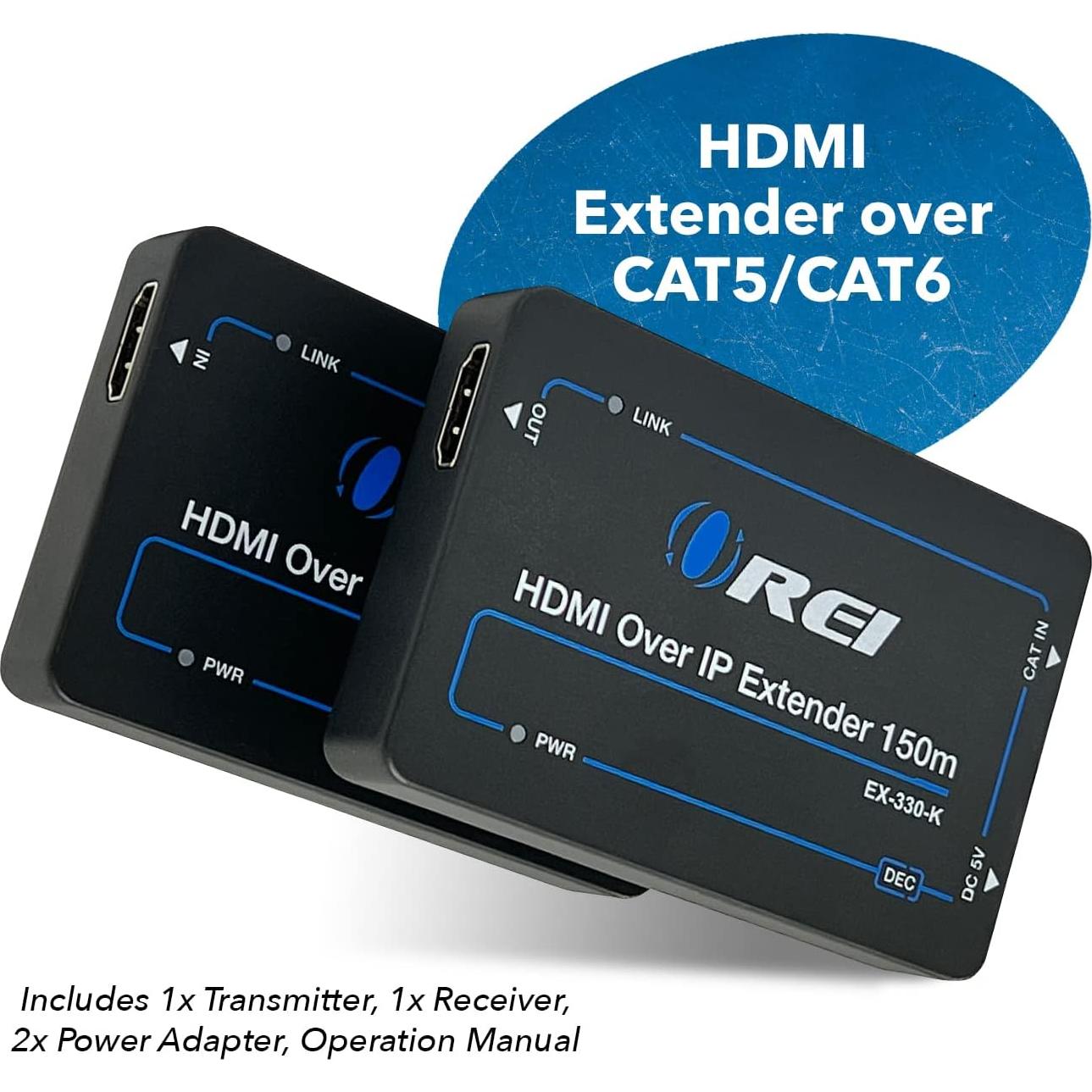 Extensor HDMI OREI EX-330 hasta 100m Full HD 1080P
