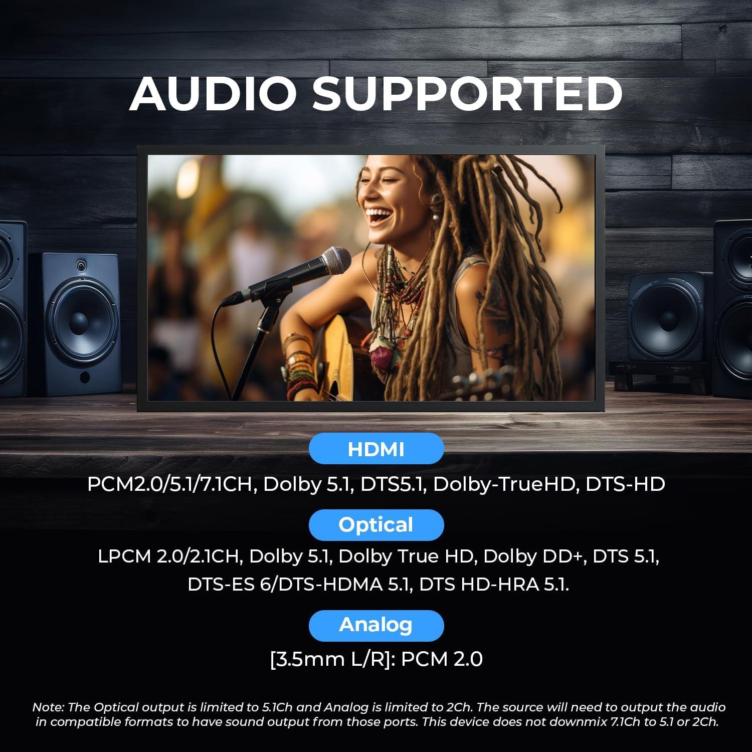 Matriz HDMI 2x2 OREI HD-202 UltraHD 4K 60Hz Control Remoto