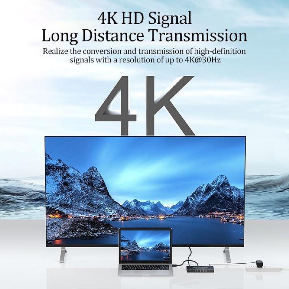 Conmutador HDMI 4x1 Arvitek 4K@30Hz con Control Remoto