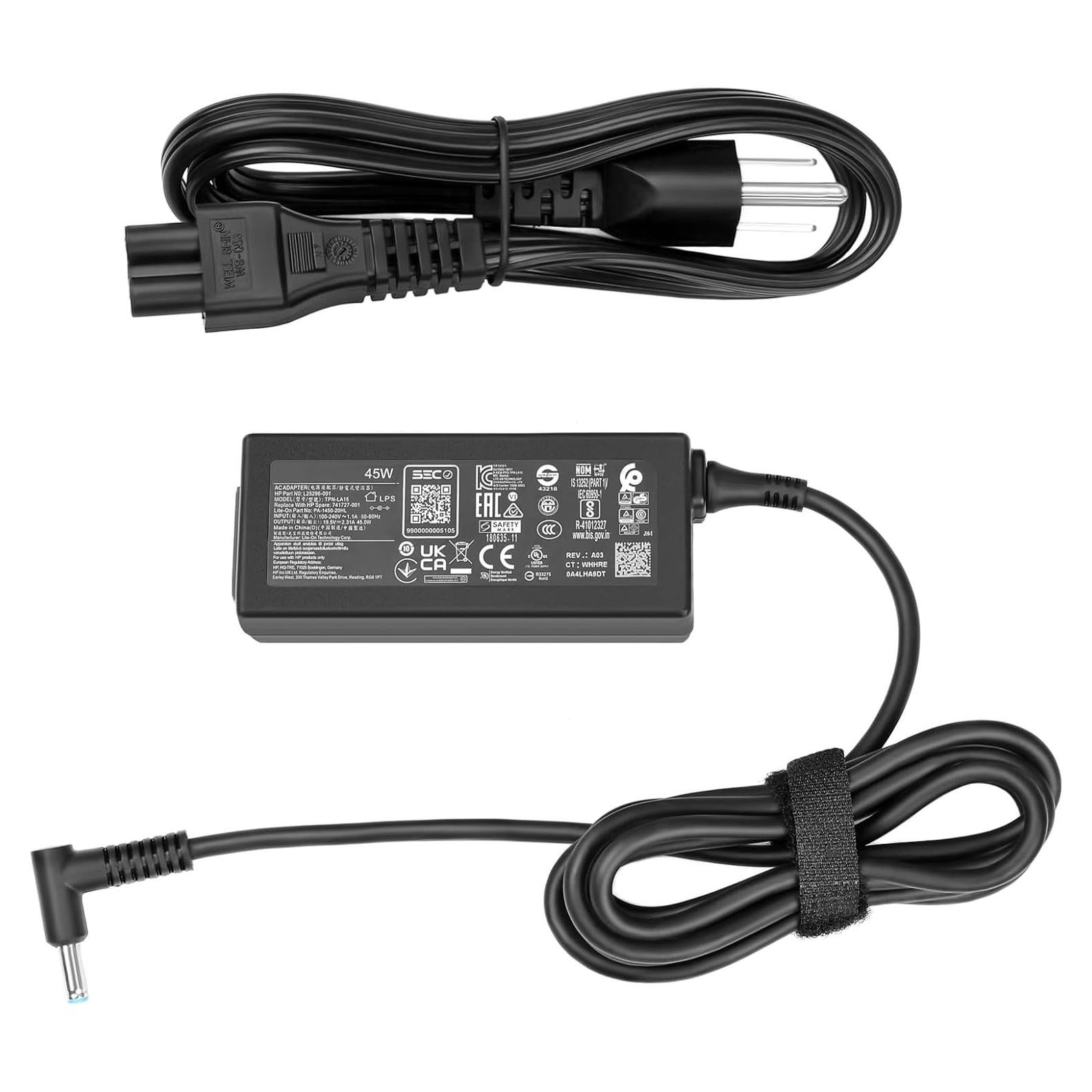 Cargador Original 45W HP EliteBook ProBook TPN-DA16