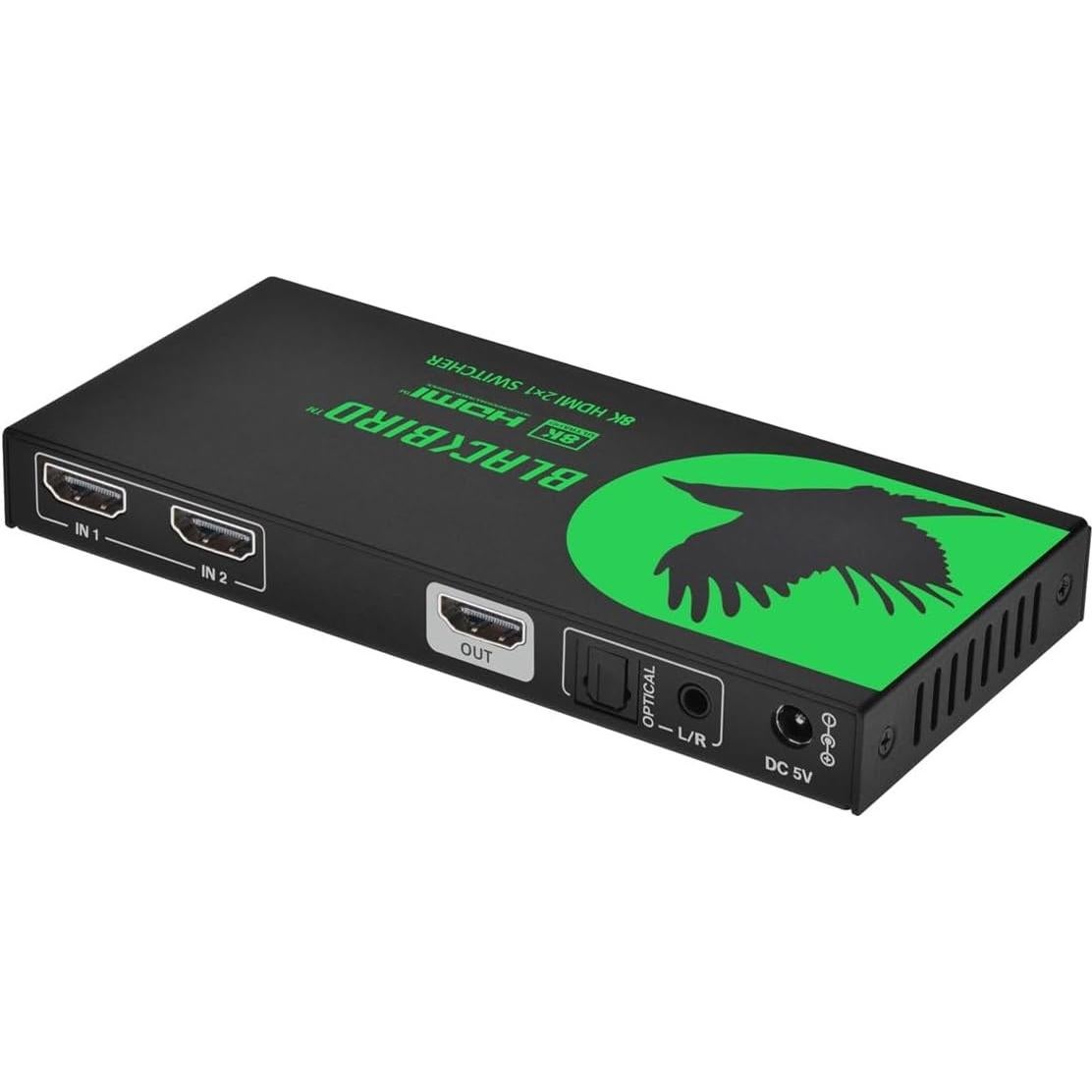 Conmutador HDMI 2x1 Monoprice Blackbird 8K 60Hz 4K 120Hz