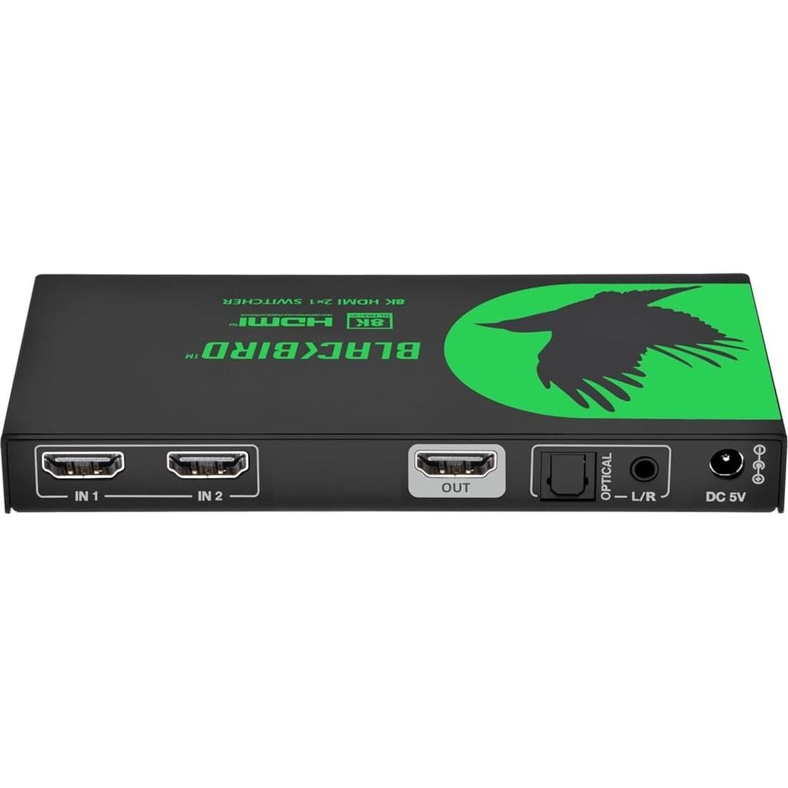 Conmutador HDMI 2x1 Monoprice Blackbird 8K 60Hz 4K 120Hz
