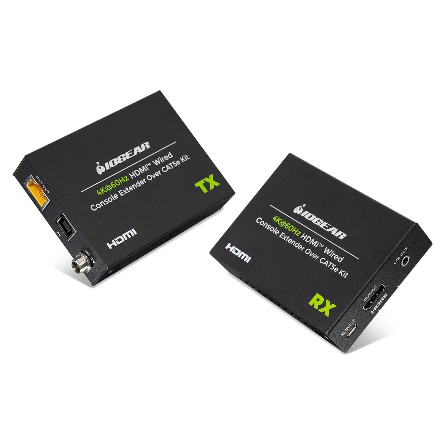 Extensor HDMI 4K IOGEAR GCEH4K hasta 68.58 m con USB