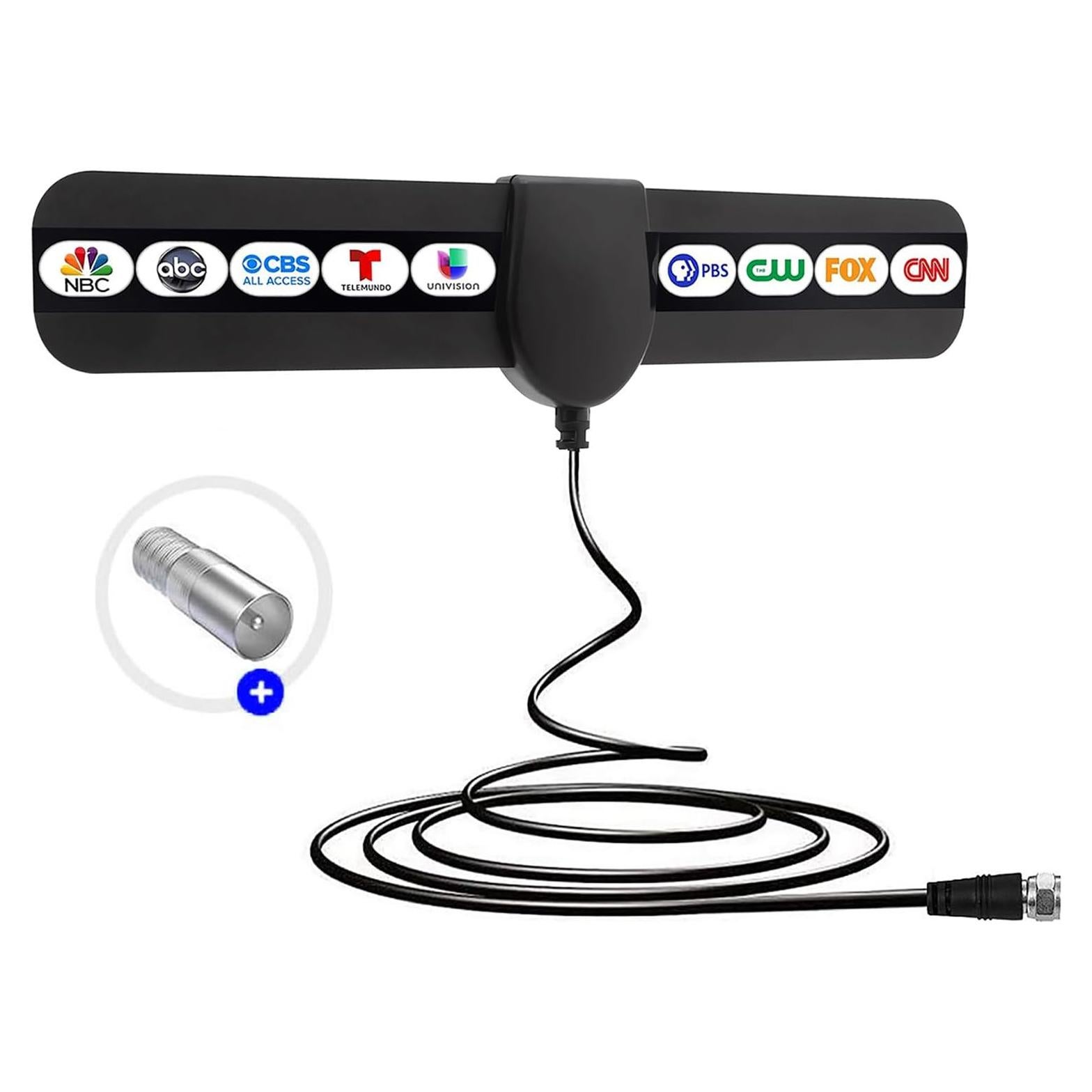 Antena Digital TKTDBX 2025 4K 1080p 360° Interior/Exterior