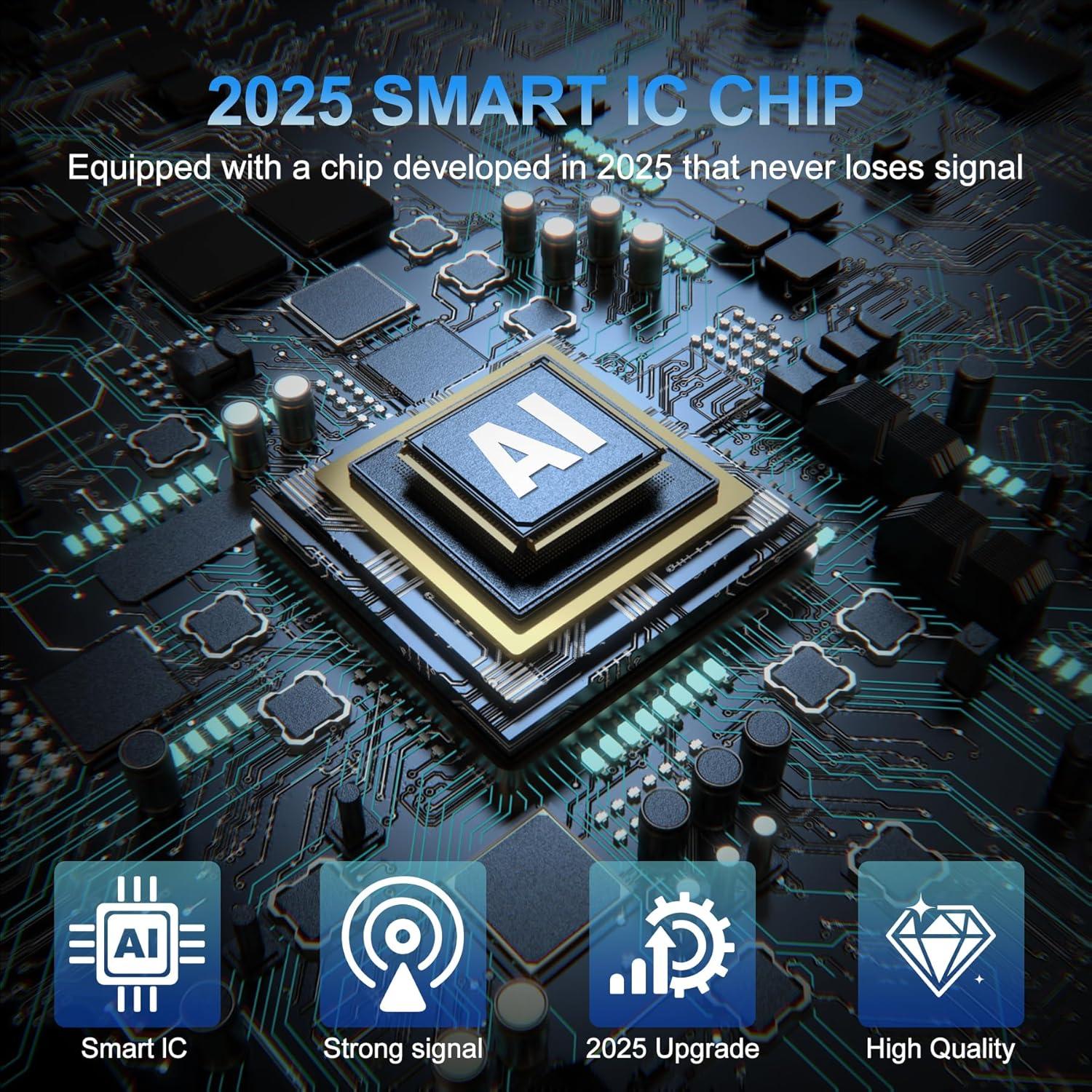 Antena de TV Interior/Exterior Inuito TV8064 4K 1080p