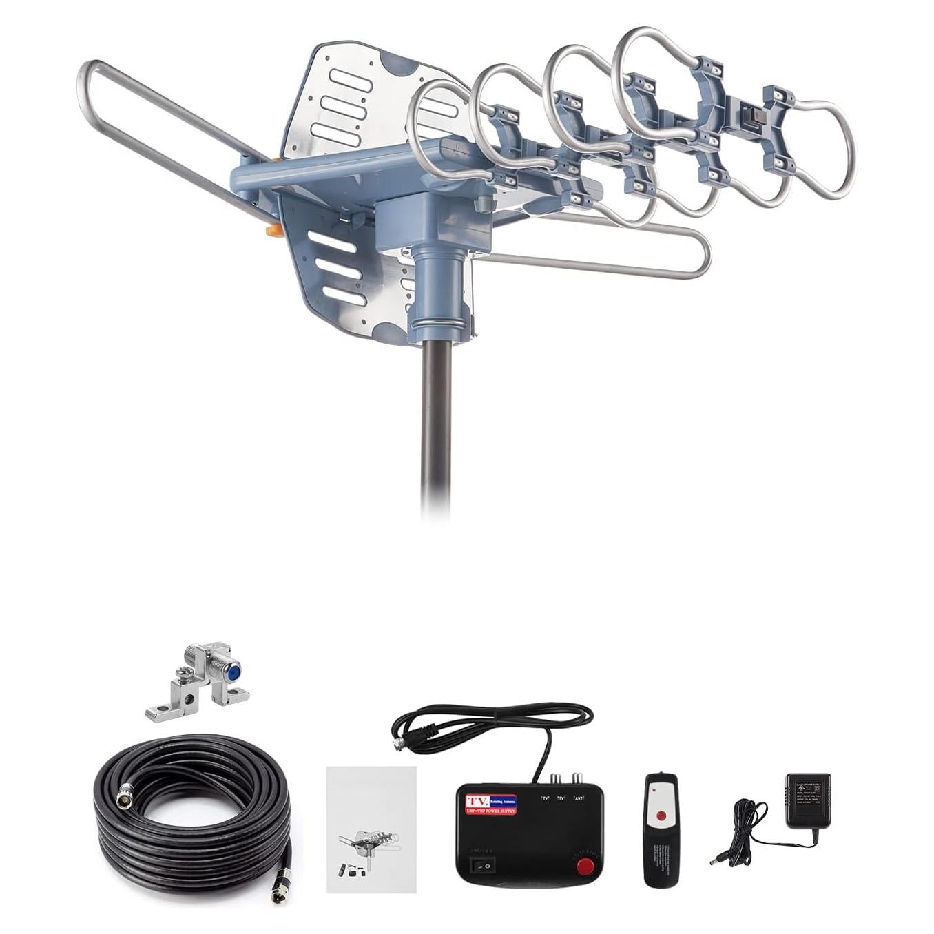 Antena HDTV Digital Amplificada Yeceny 200 Millas 4K 1080P