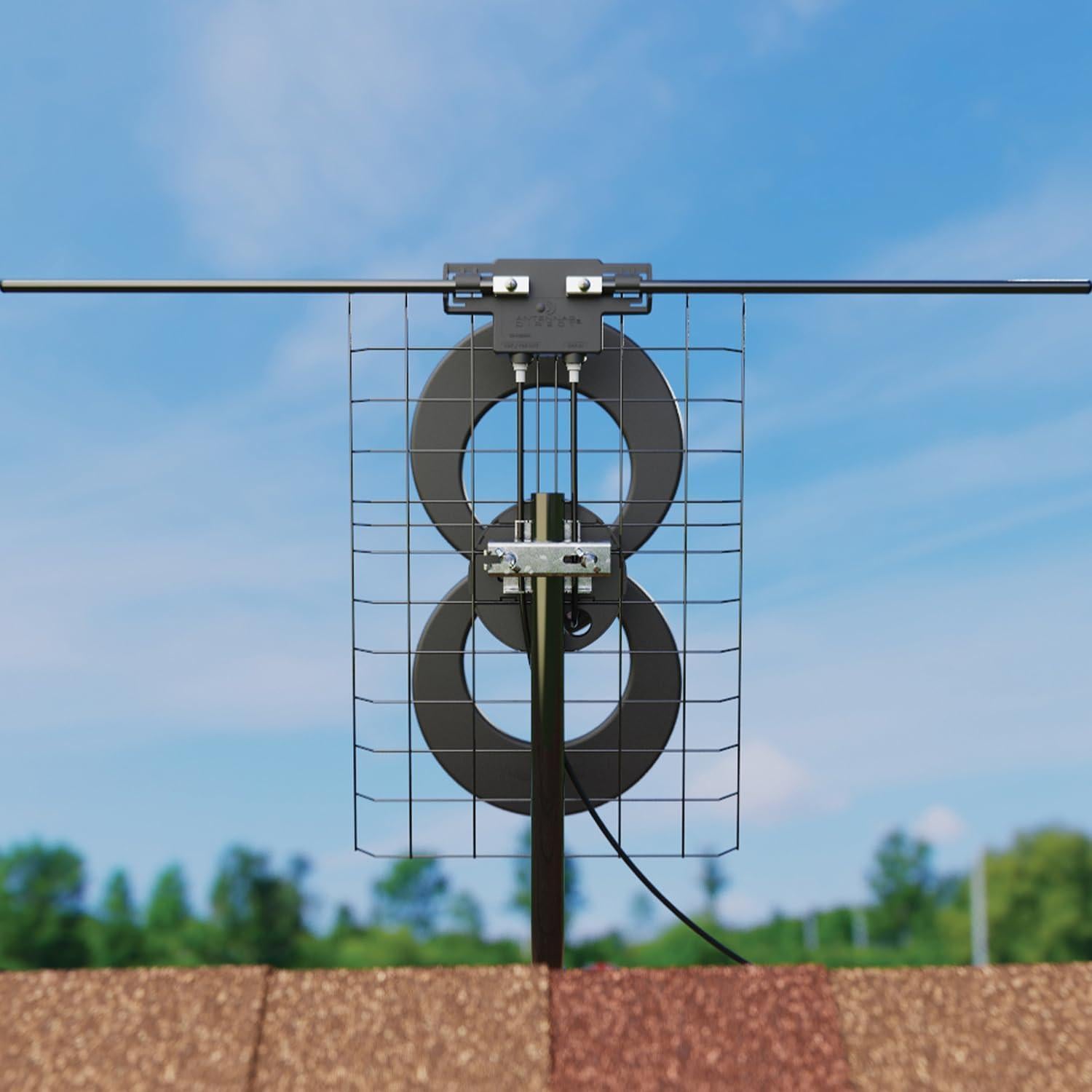 Antena de TV ClearStream 2V - Multidireccional 60+ millas